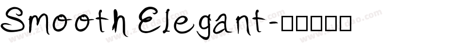 Smooth Elegant字体转换
